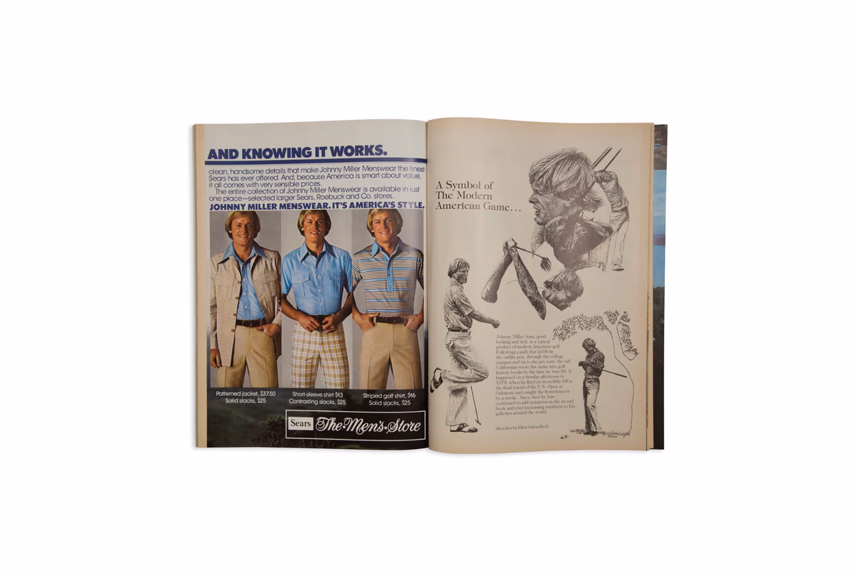 Johnny Miller Advertisement