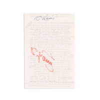 Thumb number 2 for Collection of "Champ" Letters from Larry Miller