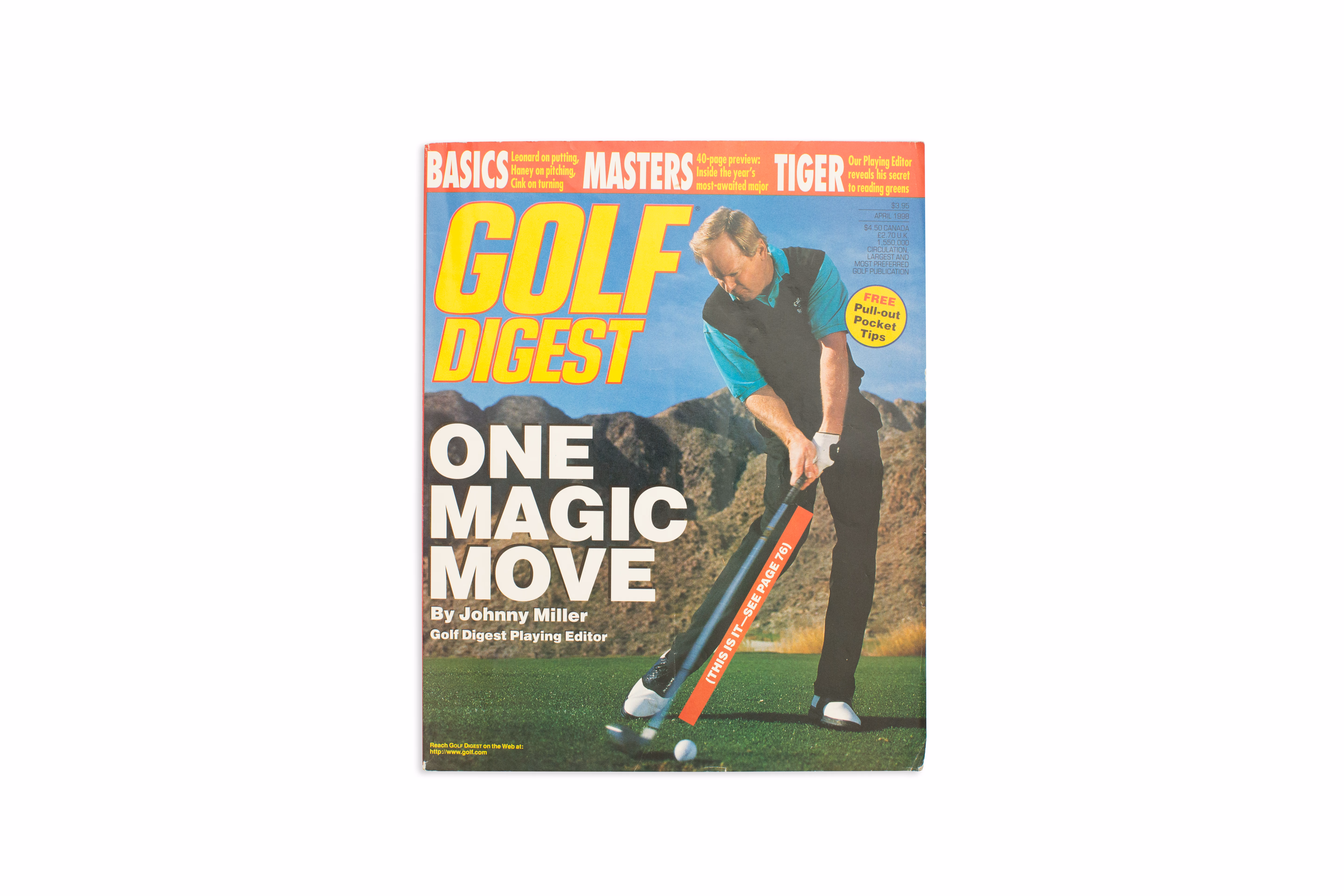 Asset 1 for Golf Digest, April