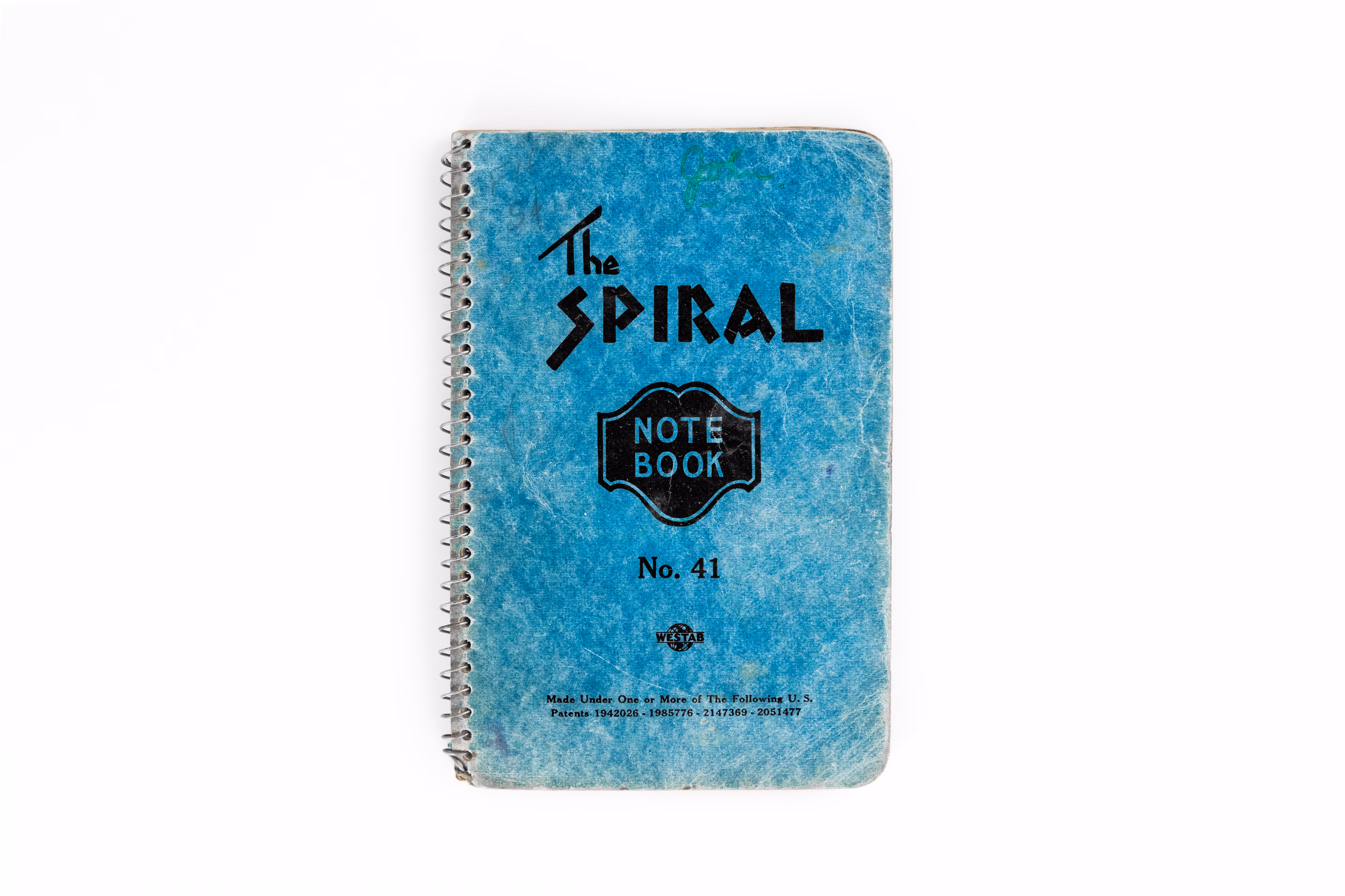 Asset 1 for Ida Miller's notebook about Johnny