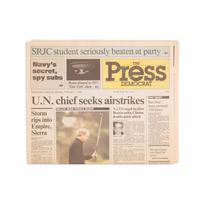 Thumb number 7 for Headlines from Newspapers after 1994 Pebble Beach Win