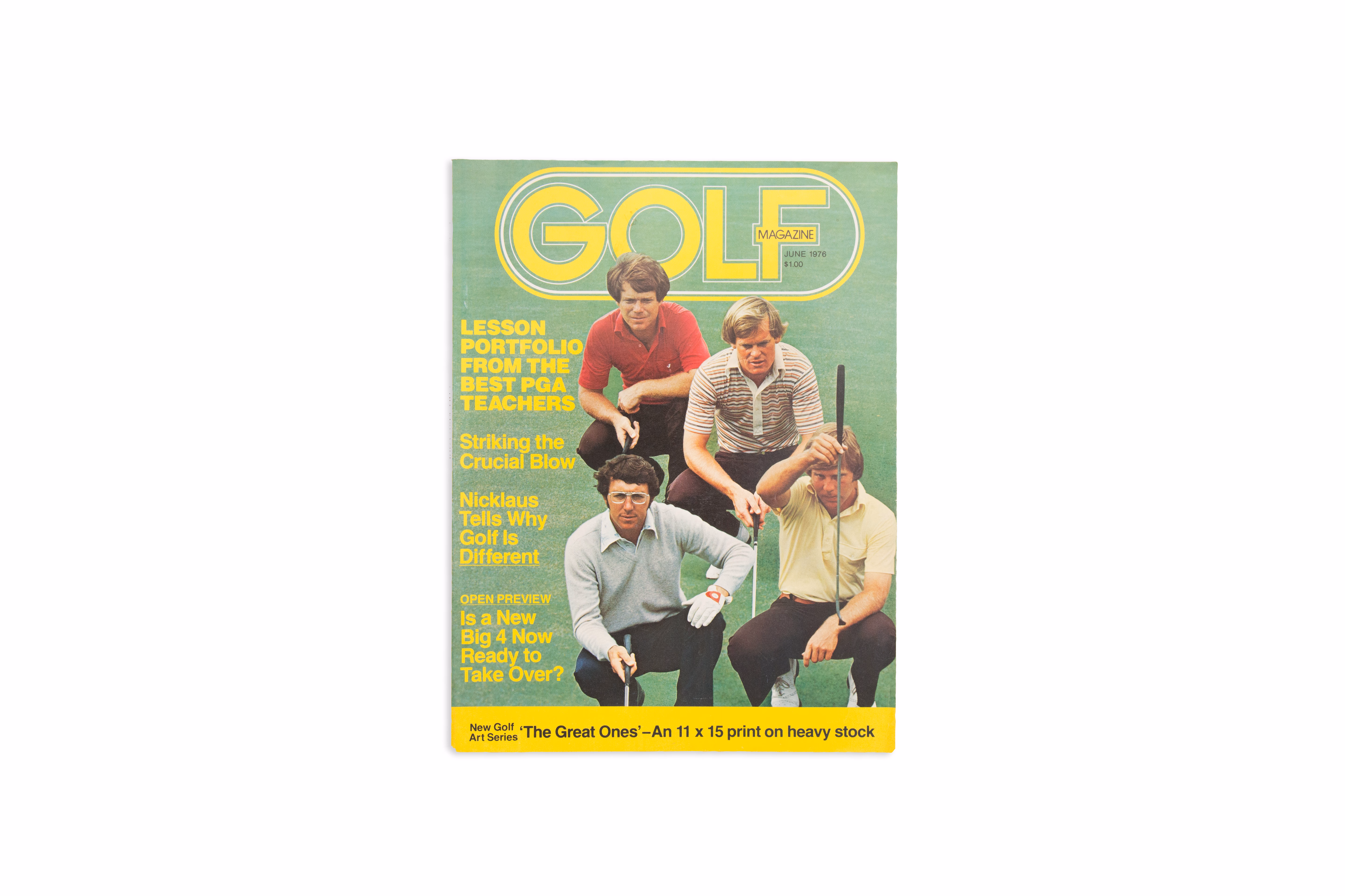 Asset 1 for Golf Magazine, June 