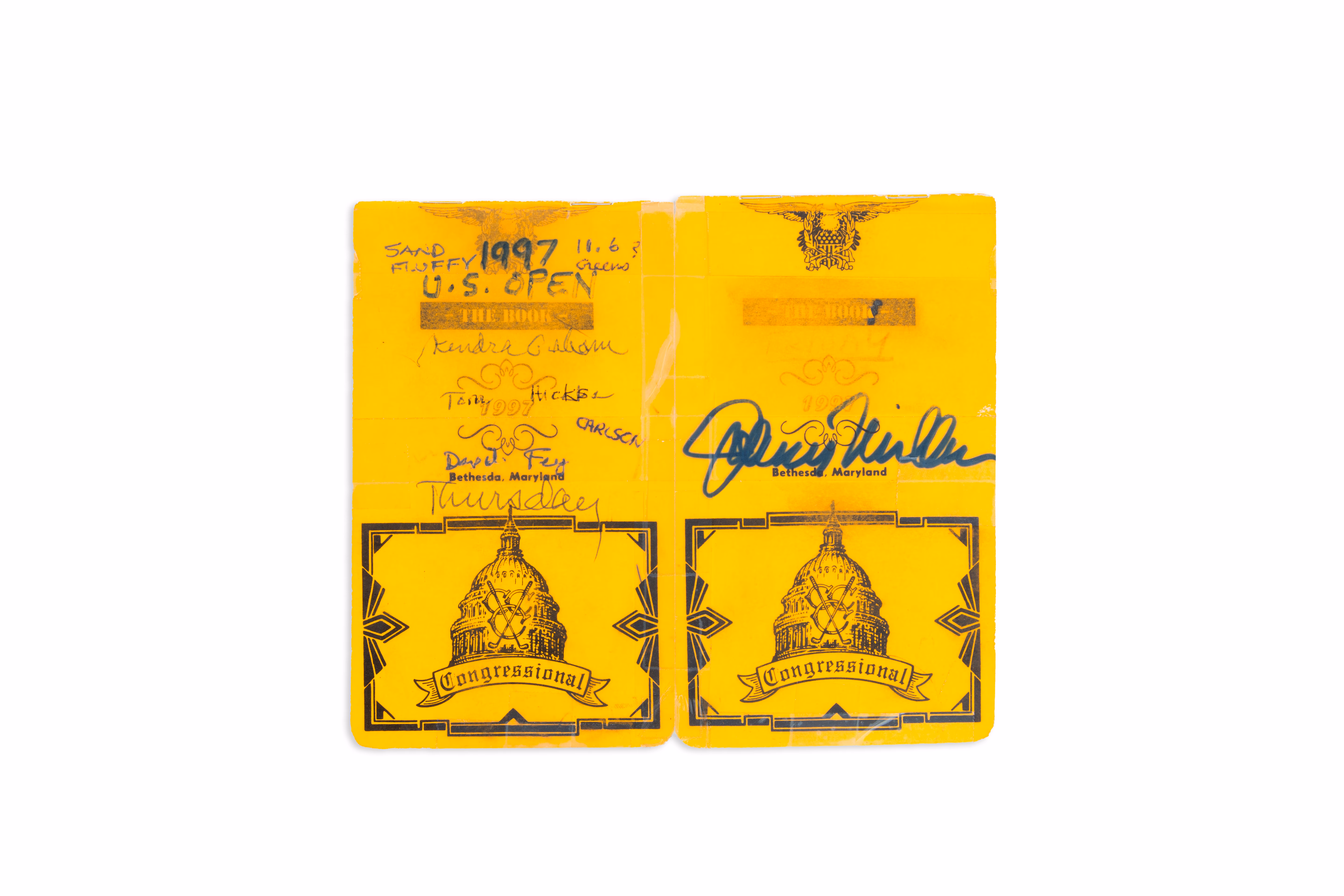 Asset 1 for Congressional Country Club Yardage Book