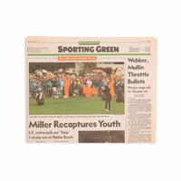 Thumb number 5 for Headlines from Newspapers after 1994 Pebble Beach Win