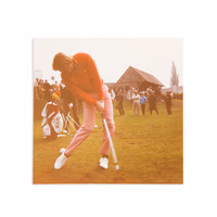 Thumb number 1 for Fan photo from Lancome Trophy "French Open" tournament with message on the back
