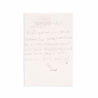 Thumb number 9 for Collection of "Champ" Letters from Larry Miller