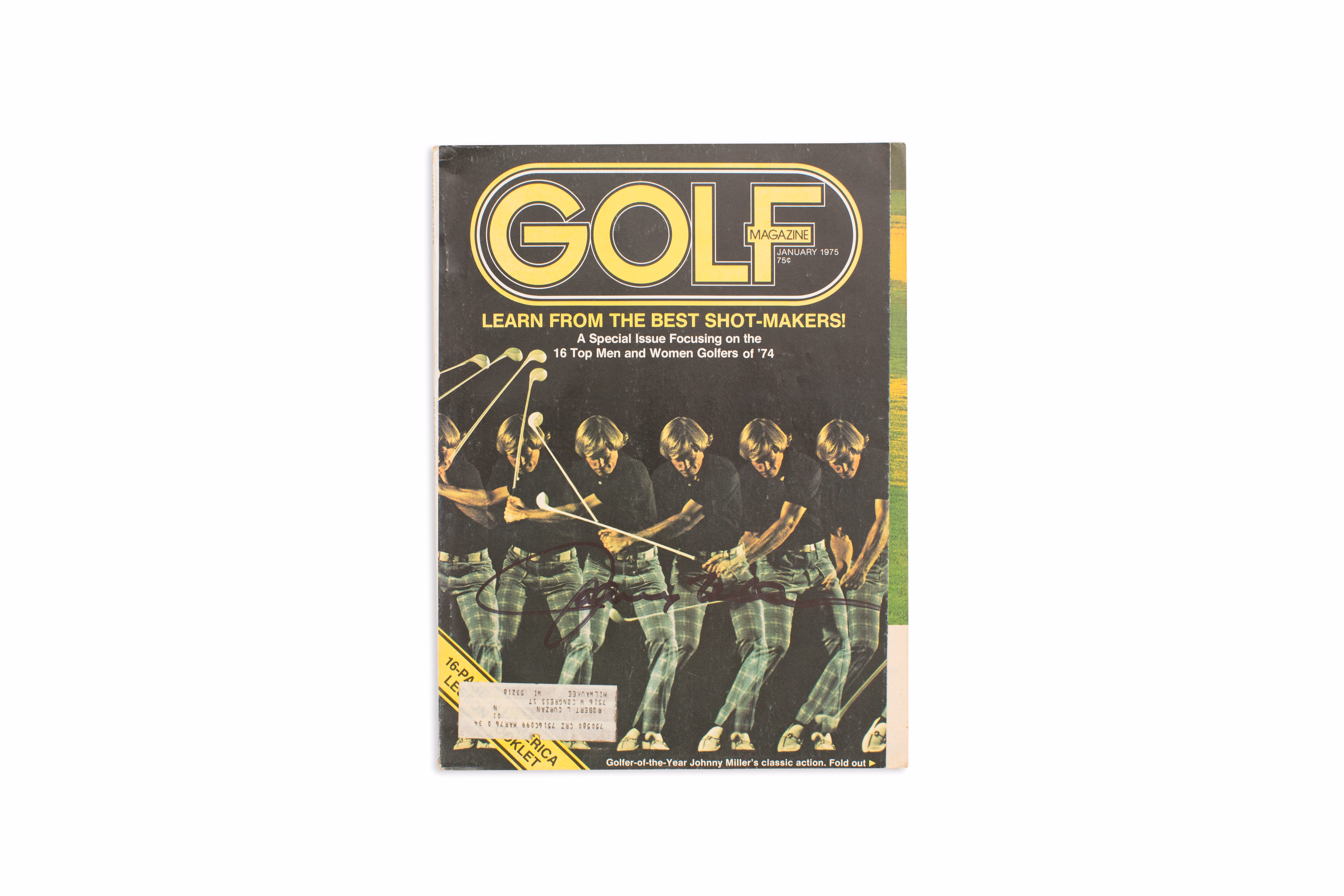 Asset 1 for Golf Magazine, January