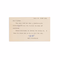 Thumb number 1 for Letter to Larry about Johnny's double eagle
