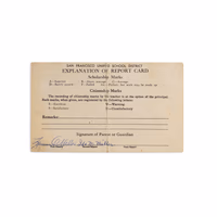 Thumb number 2 for Report Card 1963