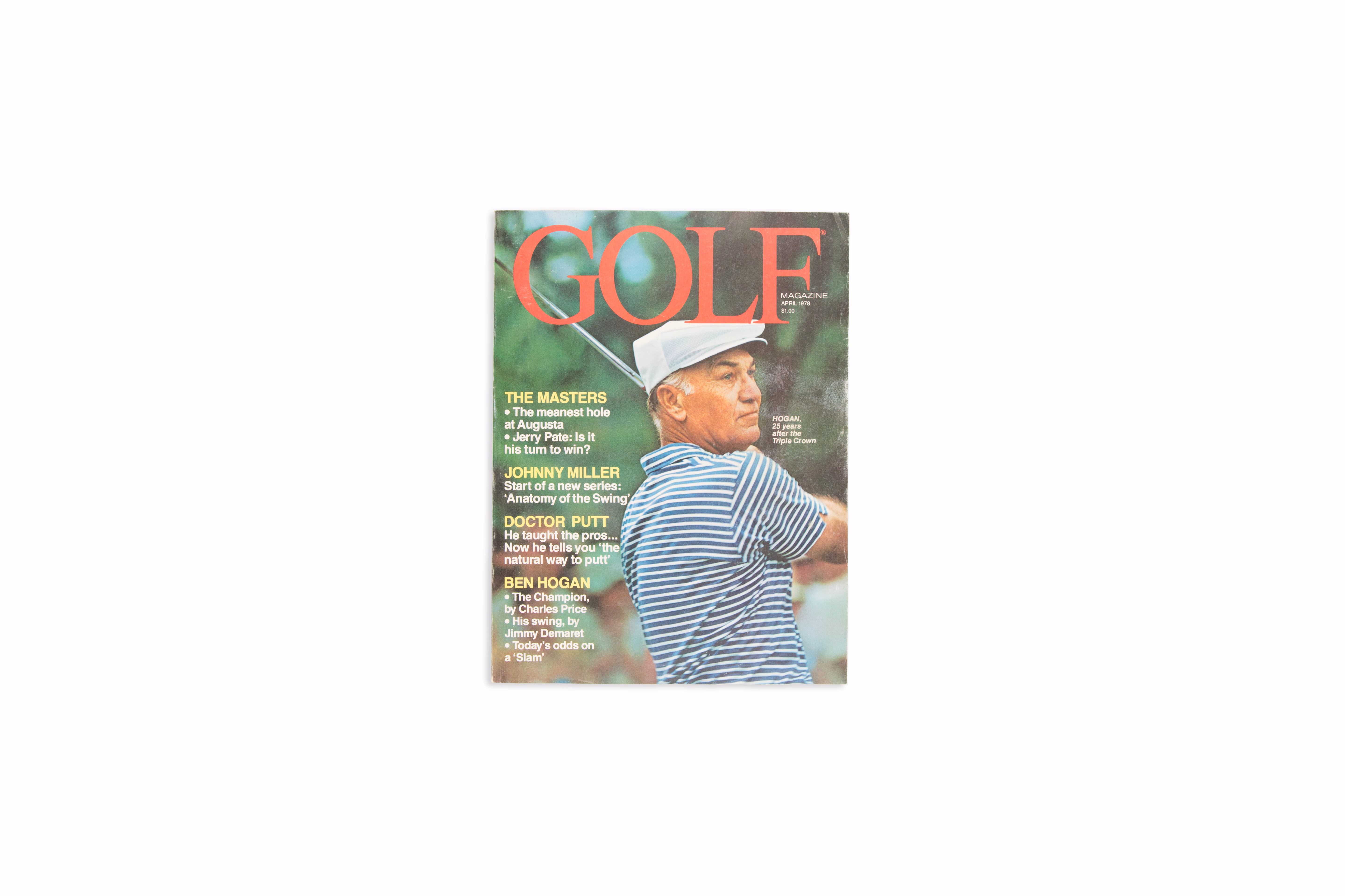 Asset 1 for Golf Magazine, April 