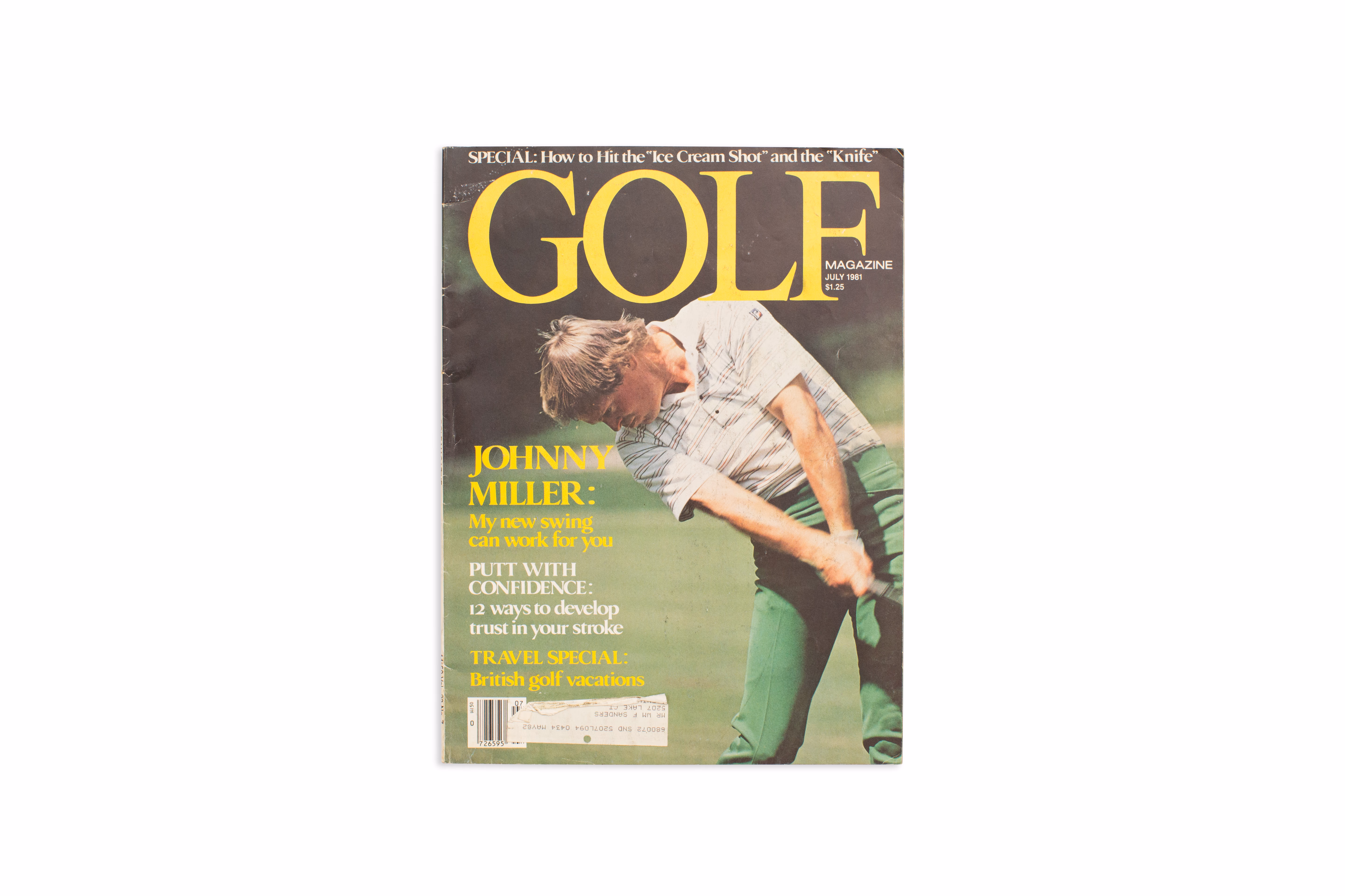 Asset 1 for Golf Magazine, July