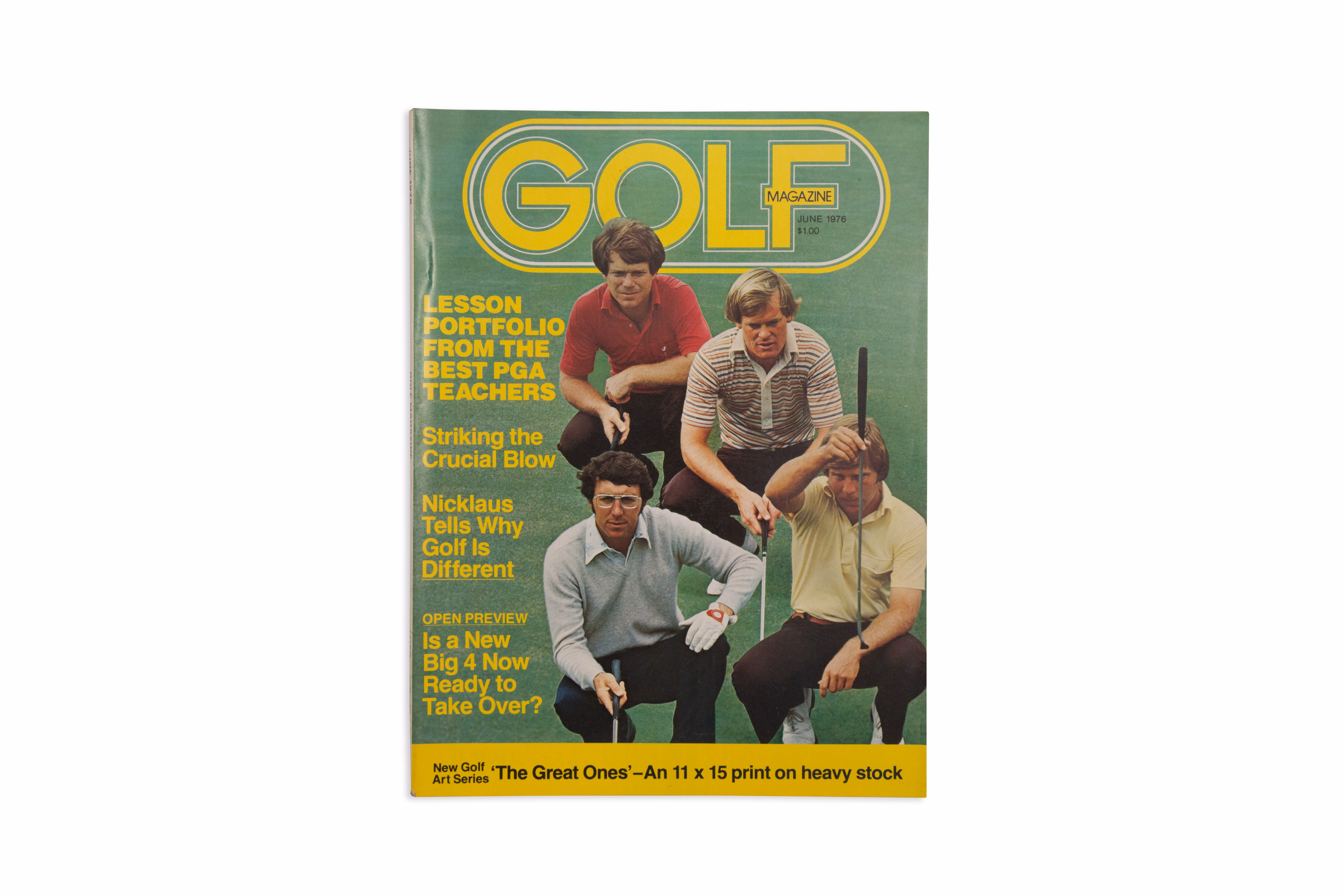 Asset 1 for Golf Magazine, June