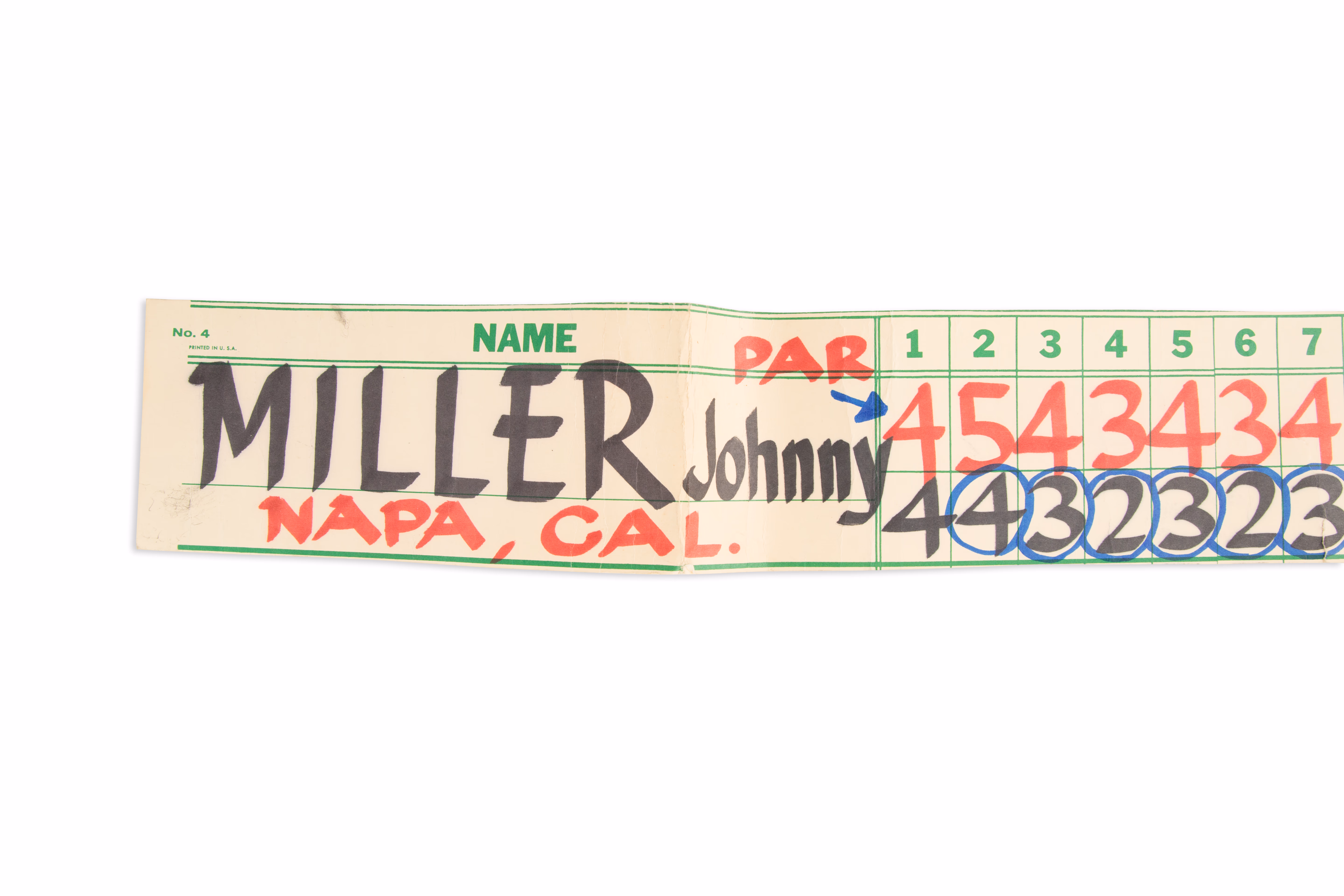 Asset 1 for Leaderboard Marker from '75 Masters 