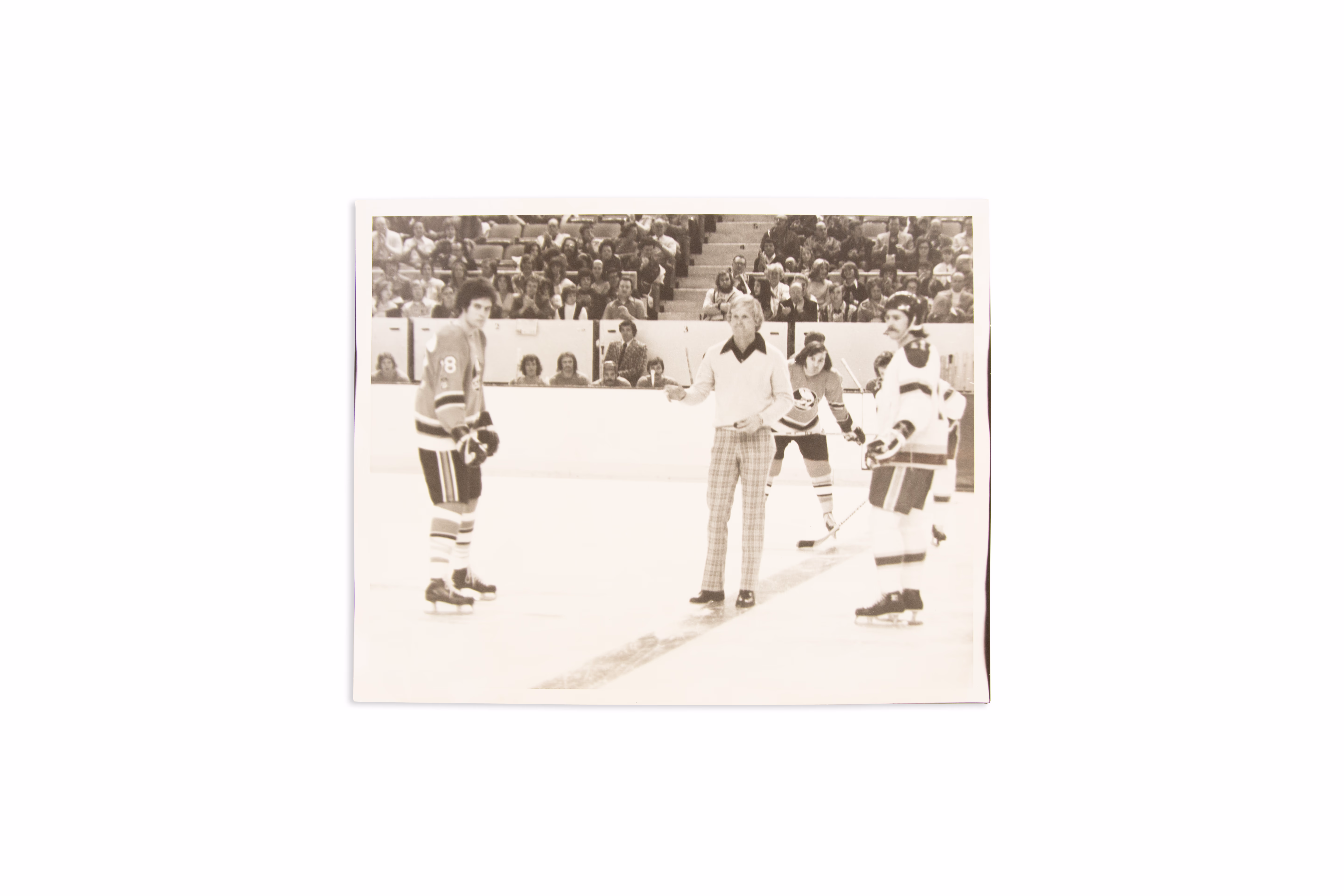 Asset 1 for Ceremonial puck drop at a Chicago Blackhawks vs. Los Angeles Kings Hockey Game