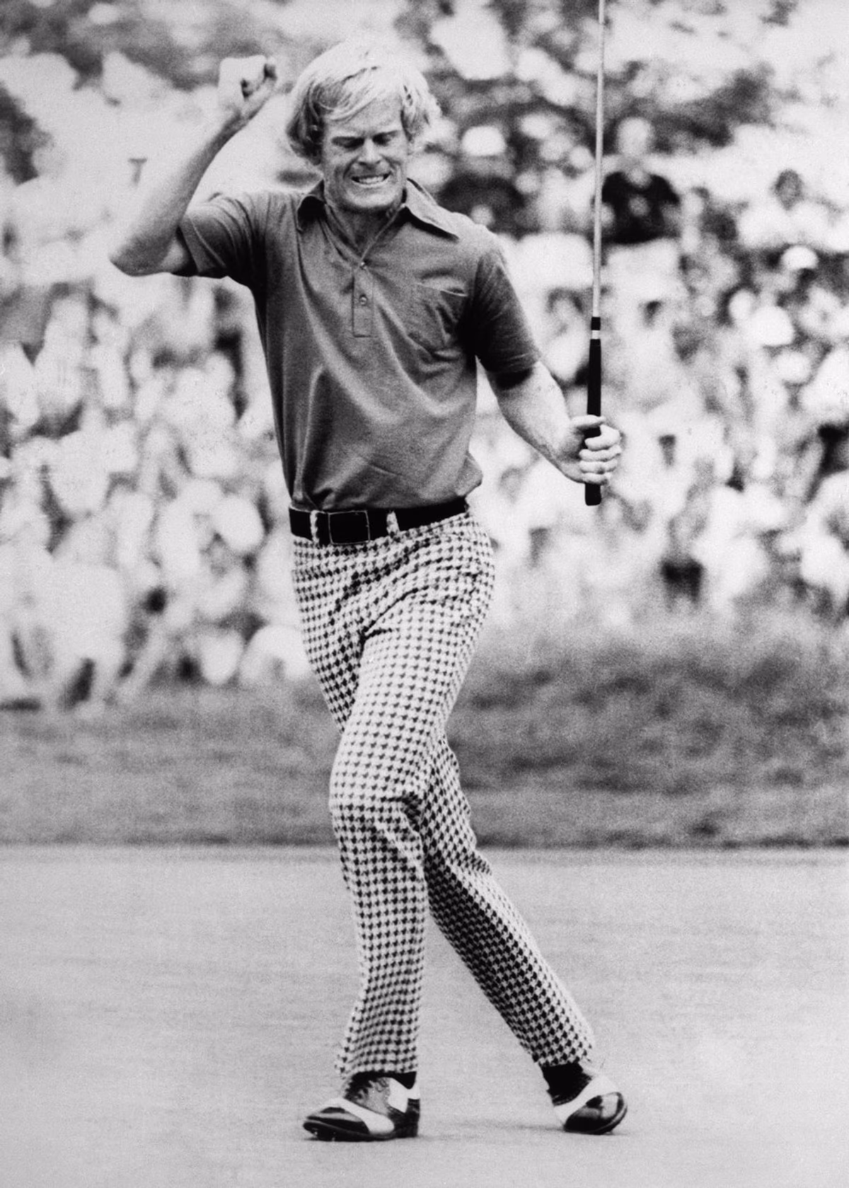 Miller during his triumphant 63 to win the 1973 U.S. Open at Oakmont.