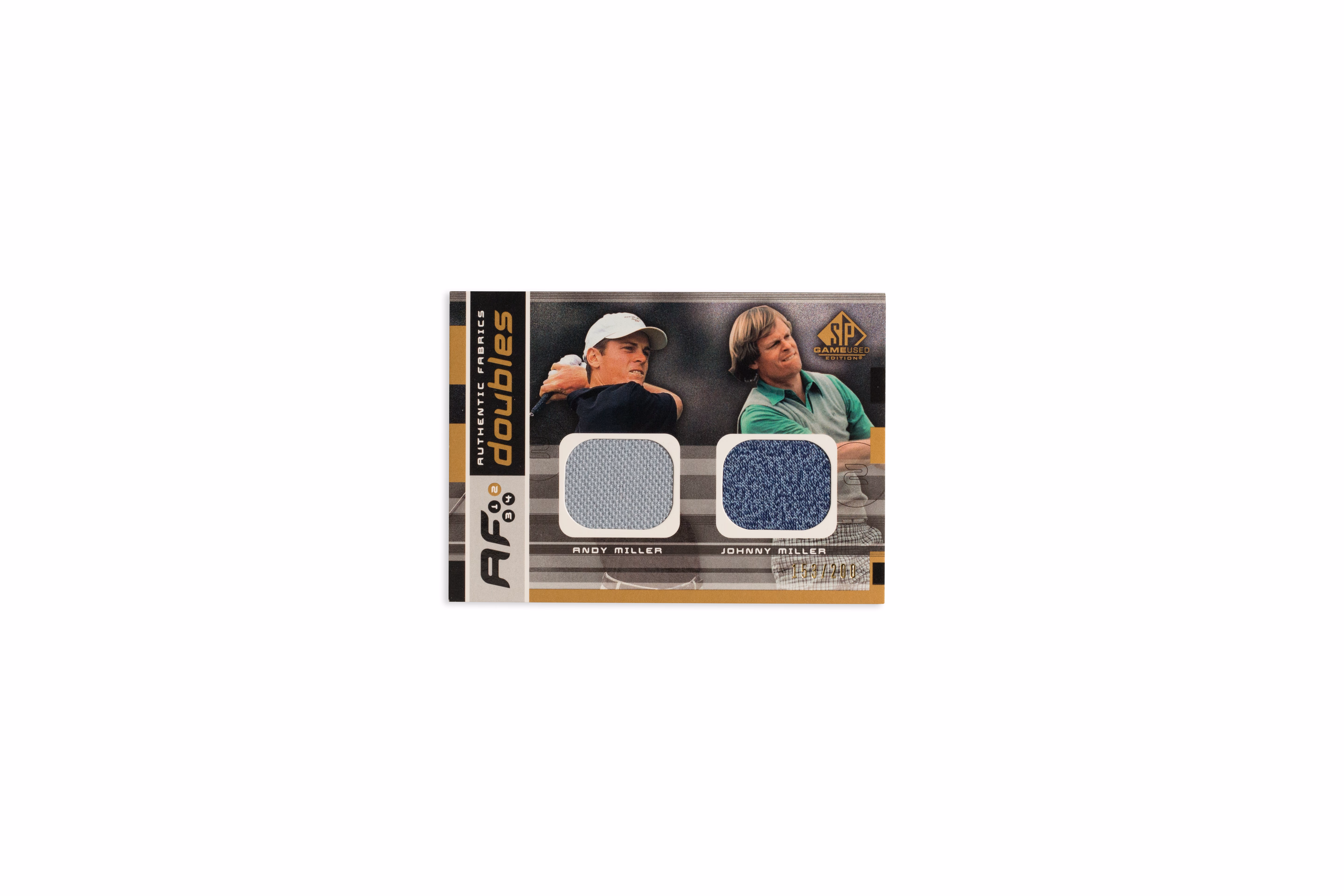 Asset 1 for "Game Used" Shirt Golf Card