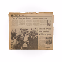 Thumb number 1 for British Open Front Page