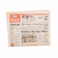 Thumb number 3 for Headlines from Newspapers after 1994 Pebble Beach Win