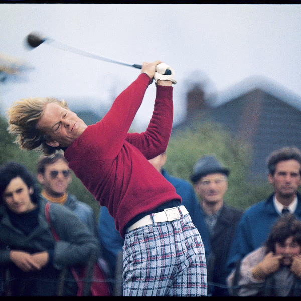 Miller at Royal Lytham in 1974, one of his five consecutive top-10 finishes in the Open Championship.