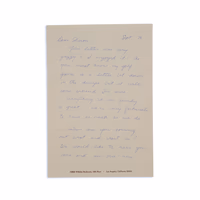 Thumb number 2 for Letter from Johnny to sister Sharon