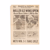 Thumb number 1 for Daily News Front Page of 73rd US Open Victory