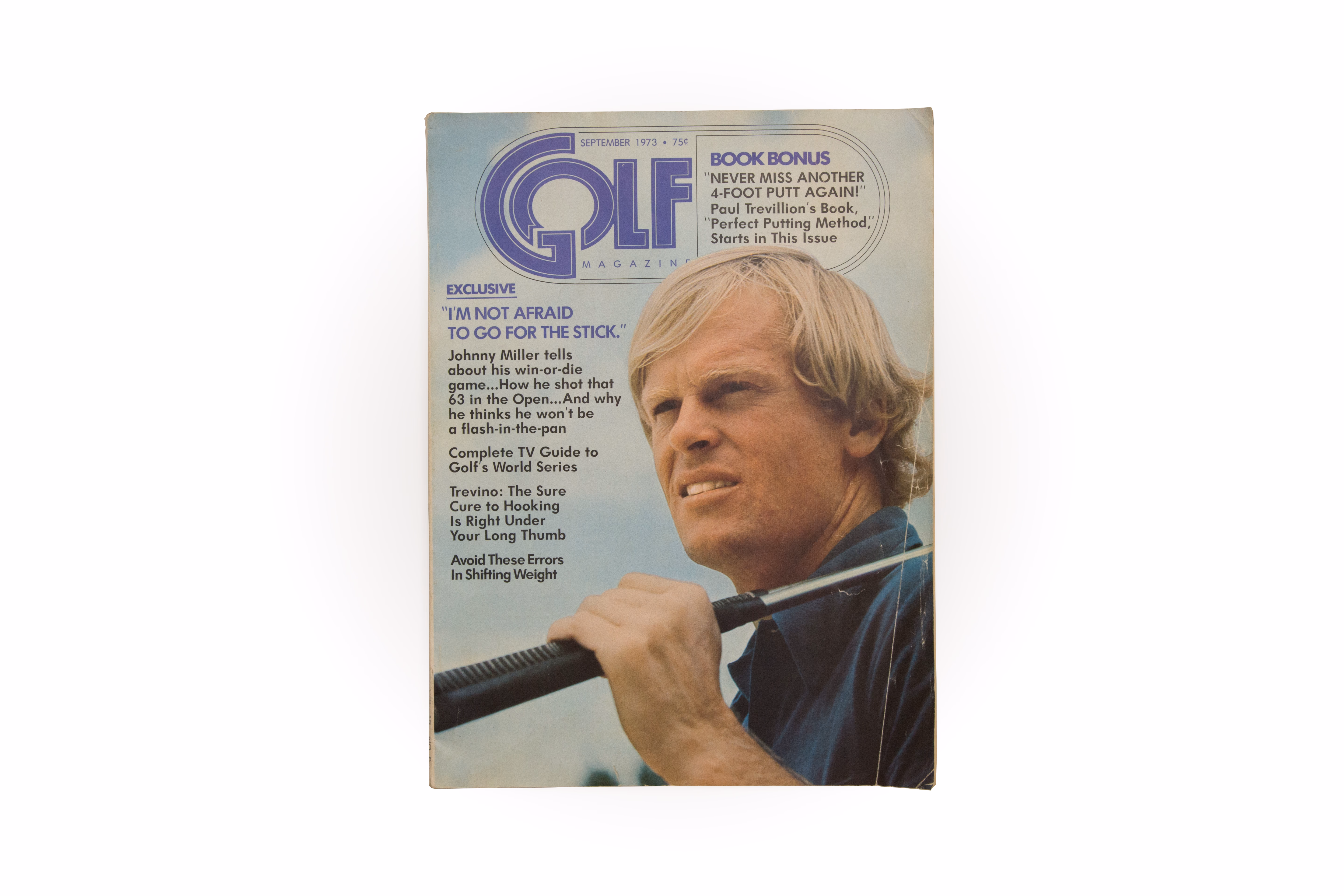 Asset 1 for Golf Magazine, September 