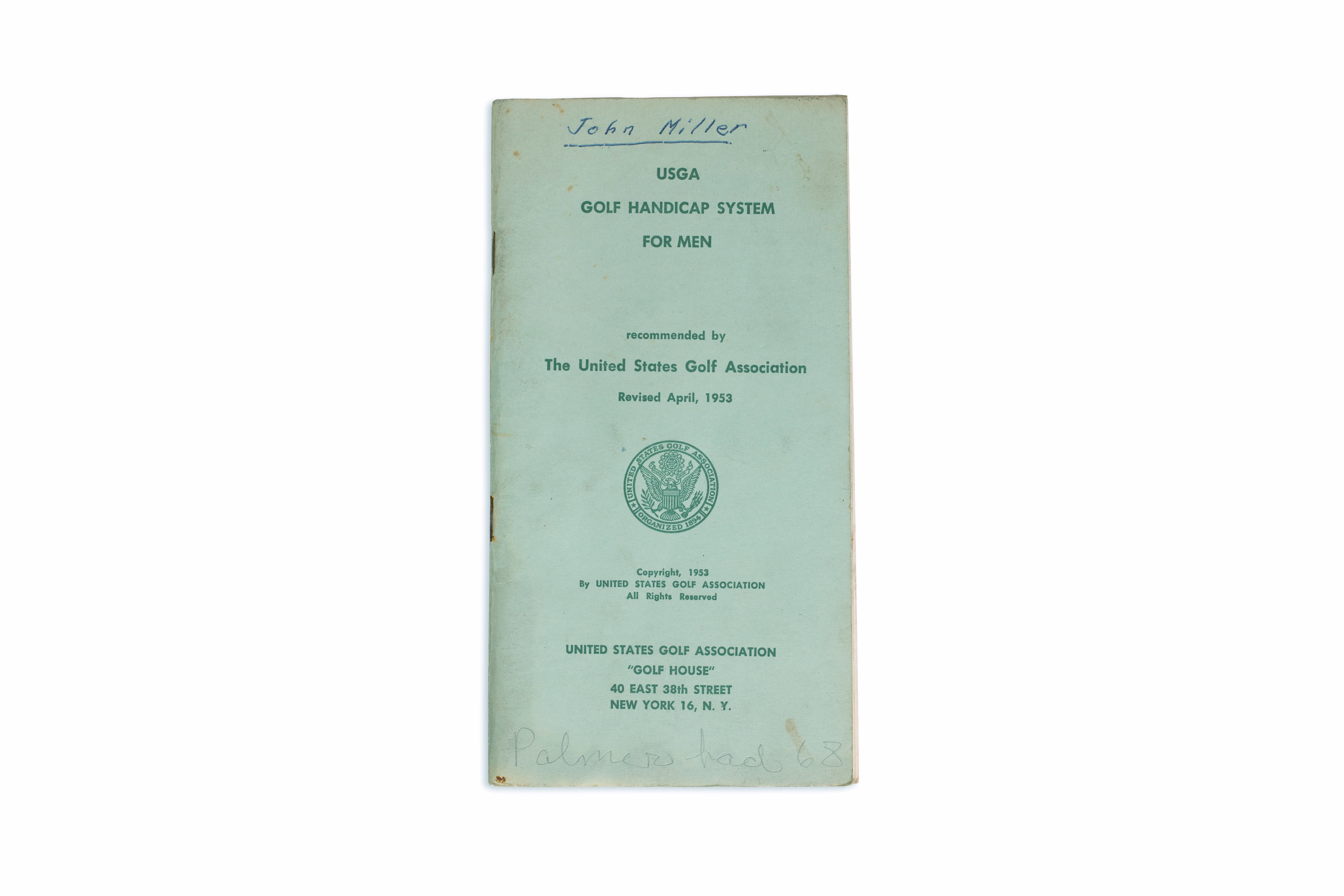 Asset 1 for USGA Golf Handicap System