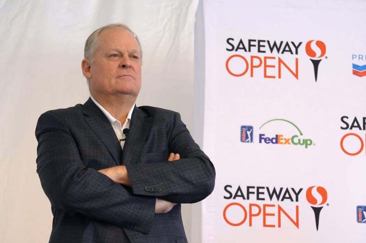 Hall of Famer and broadcaster Johnny Miller during media day for the Safeway Open golf tournament Tuesday, Aug. 29, 2017, in Napa, Calif. 