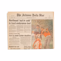 Thumb number 1 for Arizona Star Sunday Paper after 1981 Tucson Open Win