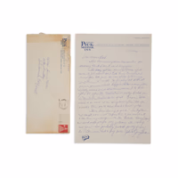 Thumb number 1 for Letter from Linda Miller to her in-laws