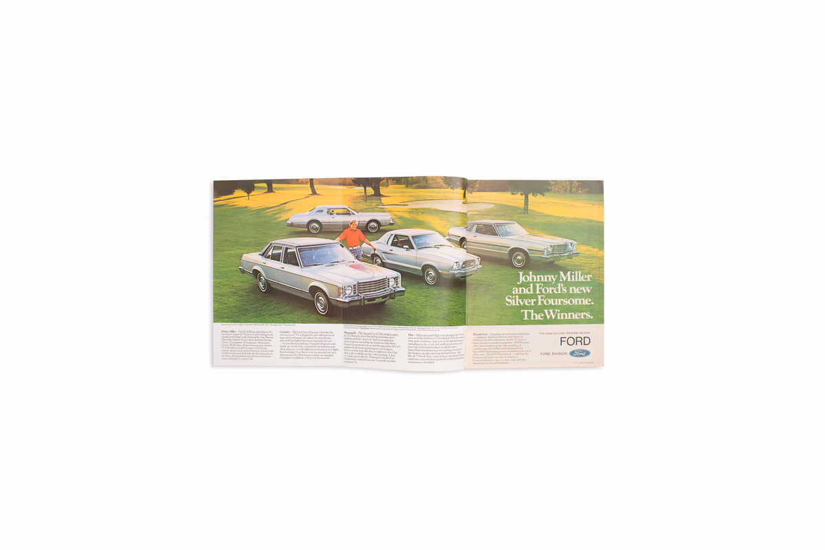 Johnny Miller Advertisement